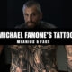 What is the significance of Michael Fanone's tattoo?