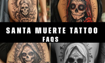 associated with the Santa Muerte tattoo