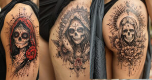 Santa Muerte tattoo tatwisdom