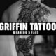 What is the symbolic meaning behind a griffin tattoo?