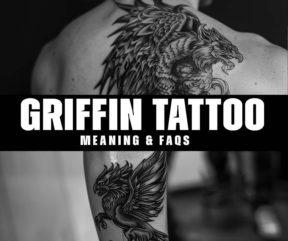 What is the symbolic meaning behind a griffin tattoo?