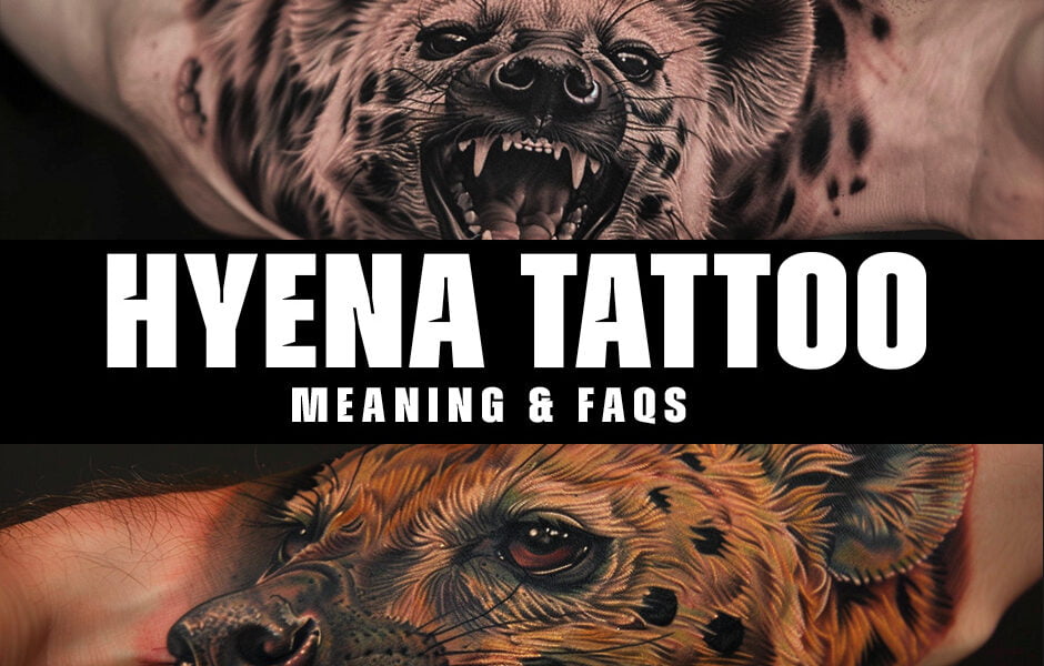 What does a hyena tattoo symbolize