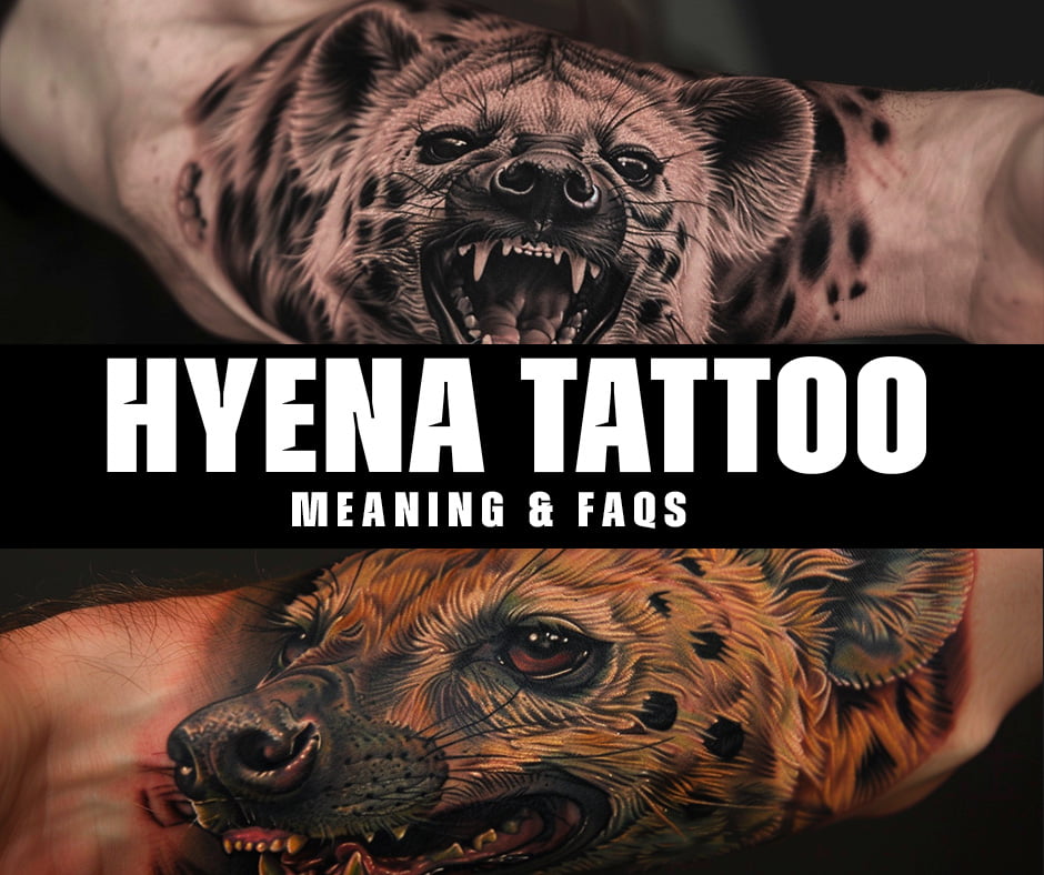 What does a hyena tattoo symbolize