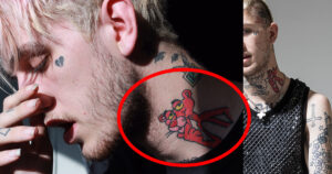 pink panther lil peep tattoo