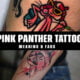 pink panther tattoo Meaning