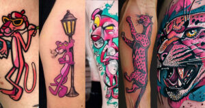 pink panther tattoos tatwisdom