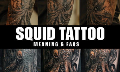 What is the symbolic meaning behind a squid tattoo?