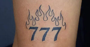 777 tattoo tatwisdom