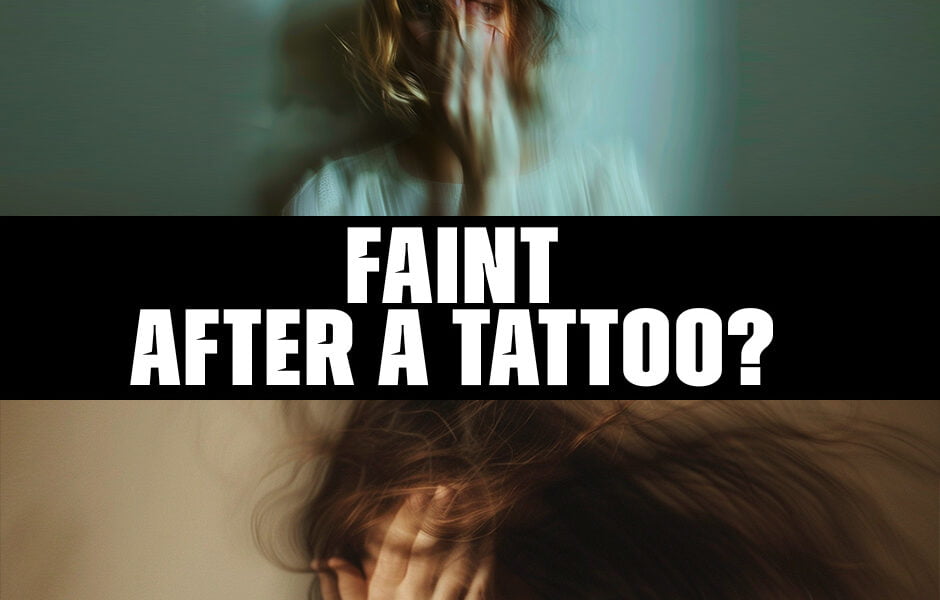 faint after tattoo