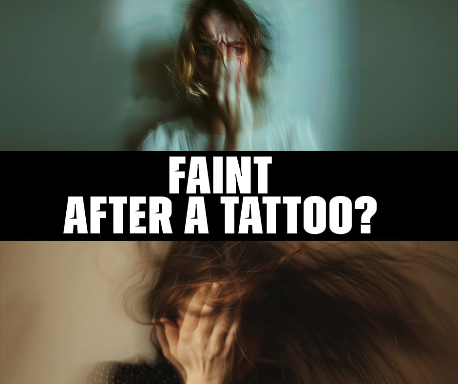 faint after tattoo