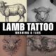 lamb tattoo