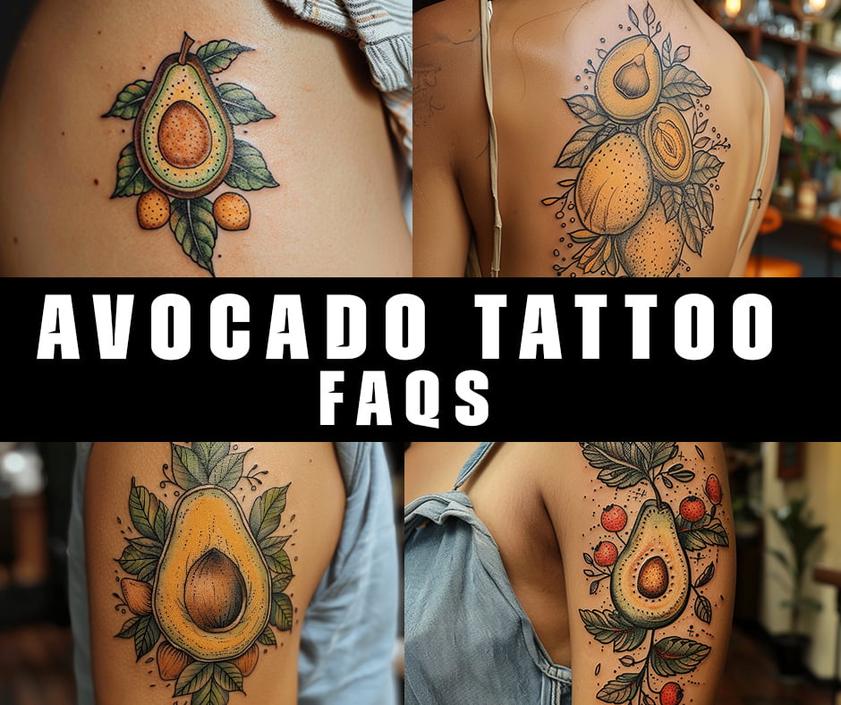 avocado tattoo FAQs