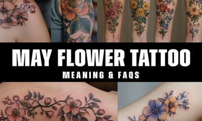 unique and creative May flower tattoo ideas