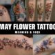 unique and creative May flower tattoo ideas