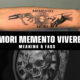 mori memento vivere tattoo meaning