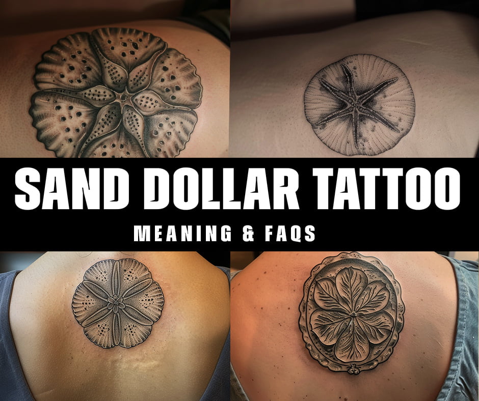 sand dollar tattoo