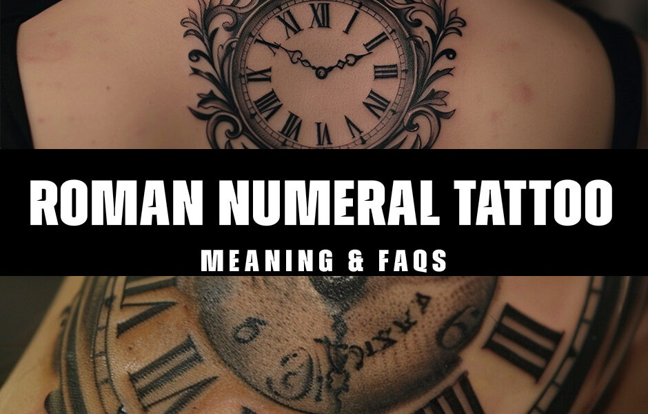 roman numeral tattoo