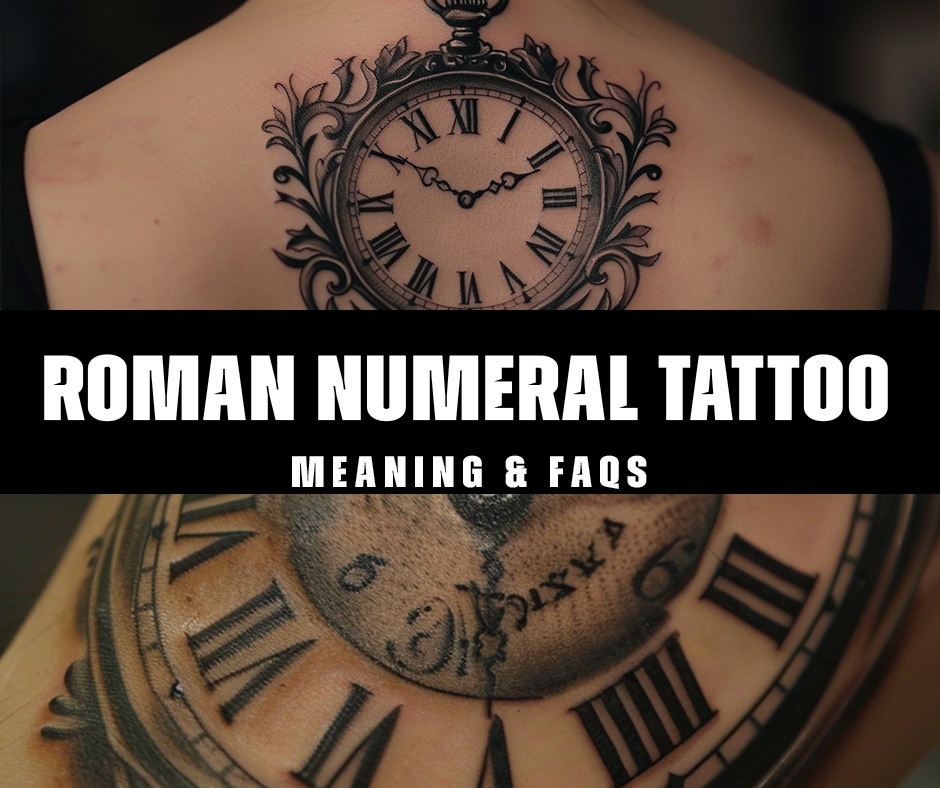 roman numeral tattoo