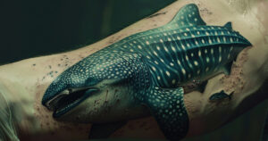 whale shark tattoo