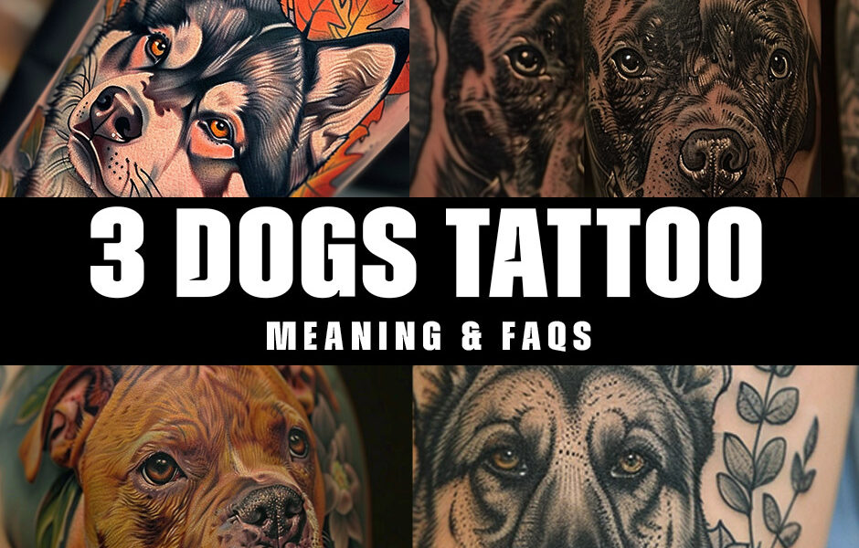 3 Dog Tattoo