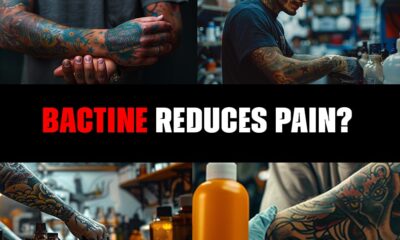 Can Bactine effectively reduce pain and promote healing in tattoos?