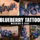 blueberry tattoo tatwisdom