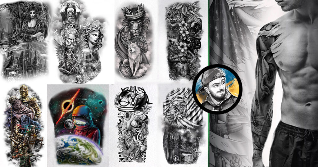 Top 5 Freelancer Realism Custom Tattoo Designs Artists