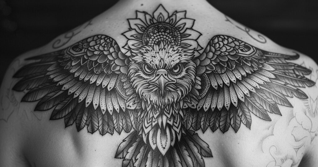 Eagle Mandala tattoo meaning