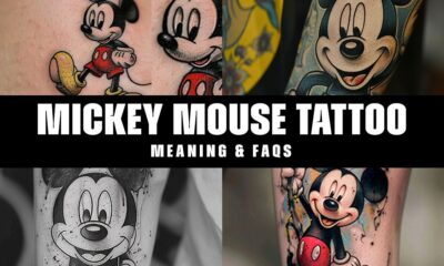 Mickey Mouse tattoo meaning and ideas FAQS Tatwisdom.com