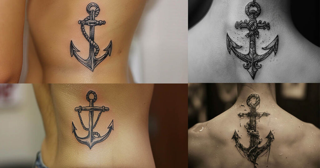 Personalized Anchor Tattoo