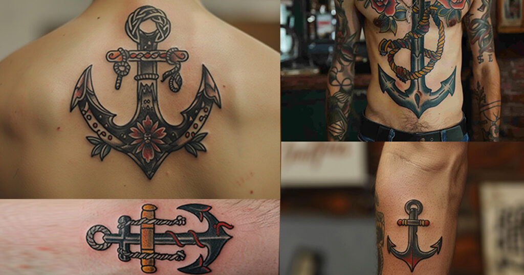 Traditional Anchor Tattoo