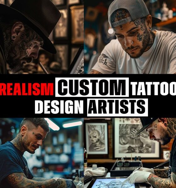 Realism Custom Tattoo Design Artists