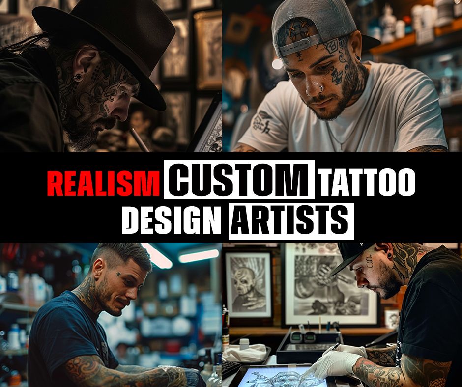 Realism Custom Tattoo Design Artists