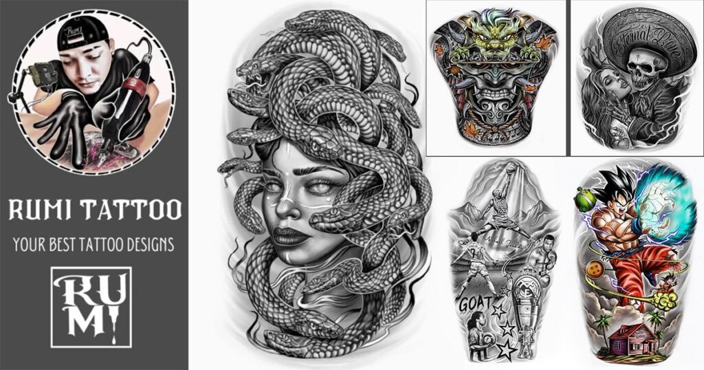 Top 5 Freelancer Realism Custom Tattoo Design Artists