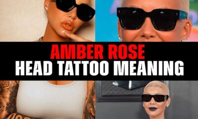 Amber Rose head tattoo meaning tatwisdom