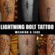 lightning bolt tattoo meaning and faqs www.tatwisdom.com