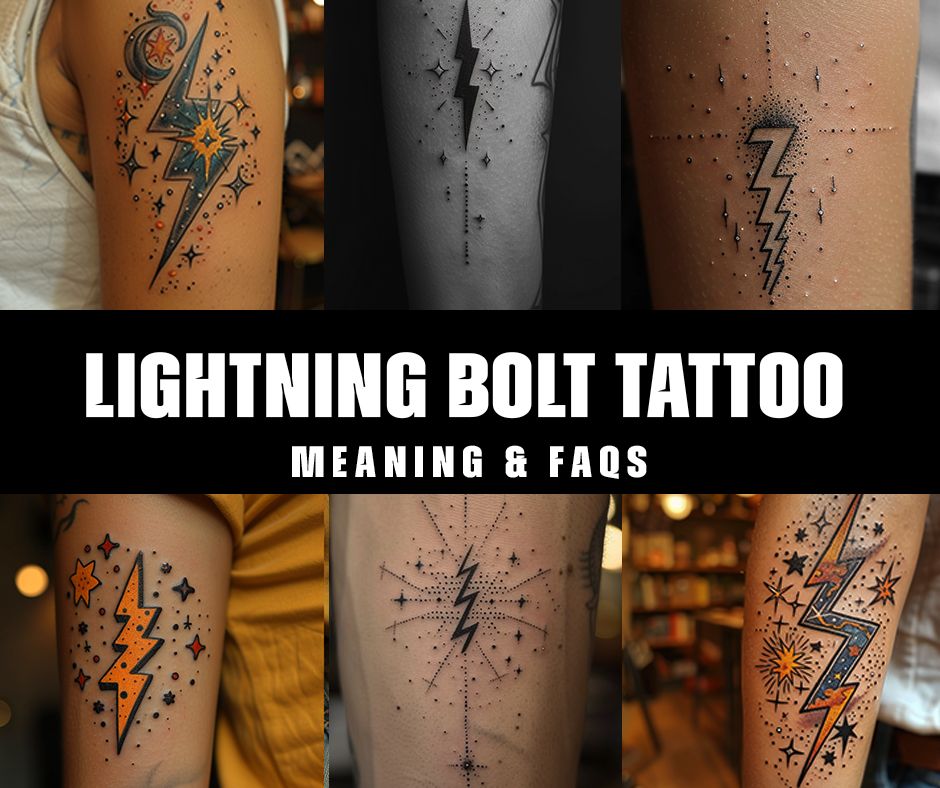 lightning bolt tattoo meaning and faqs www.tatwisdom.com