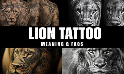 lion tattoo meaning and faqs www.Tatwisdom.com