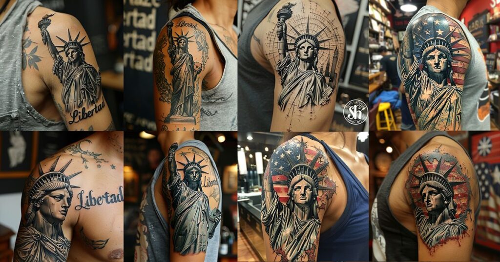 Statue of Liberty tattoo meaning and faqs Tatwisdom