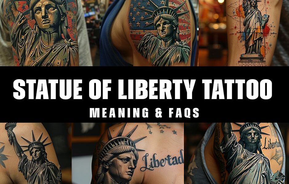 Statue of Liberty tattoo meaning and faqs Tatwisdom