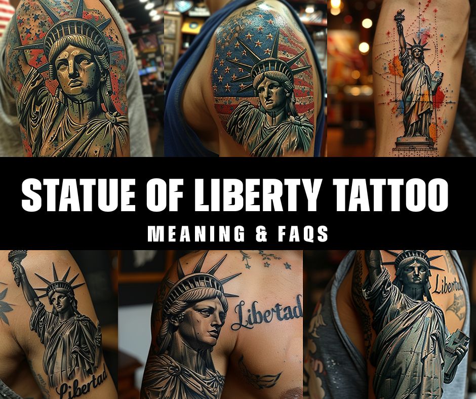 Statue of Liberty tattoo meaning and faqs Tatwisdom