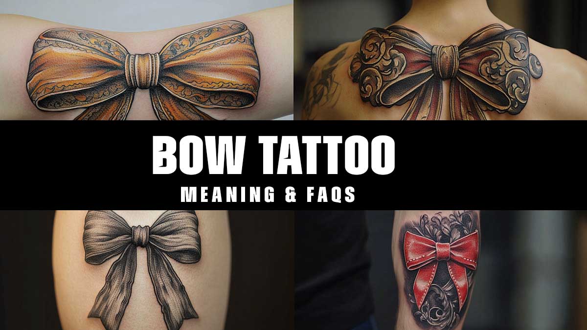 bow tattoo meaning and faqs www.Tatwisdom.com