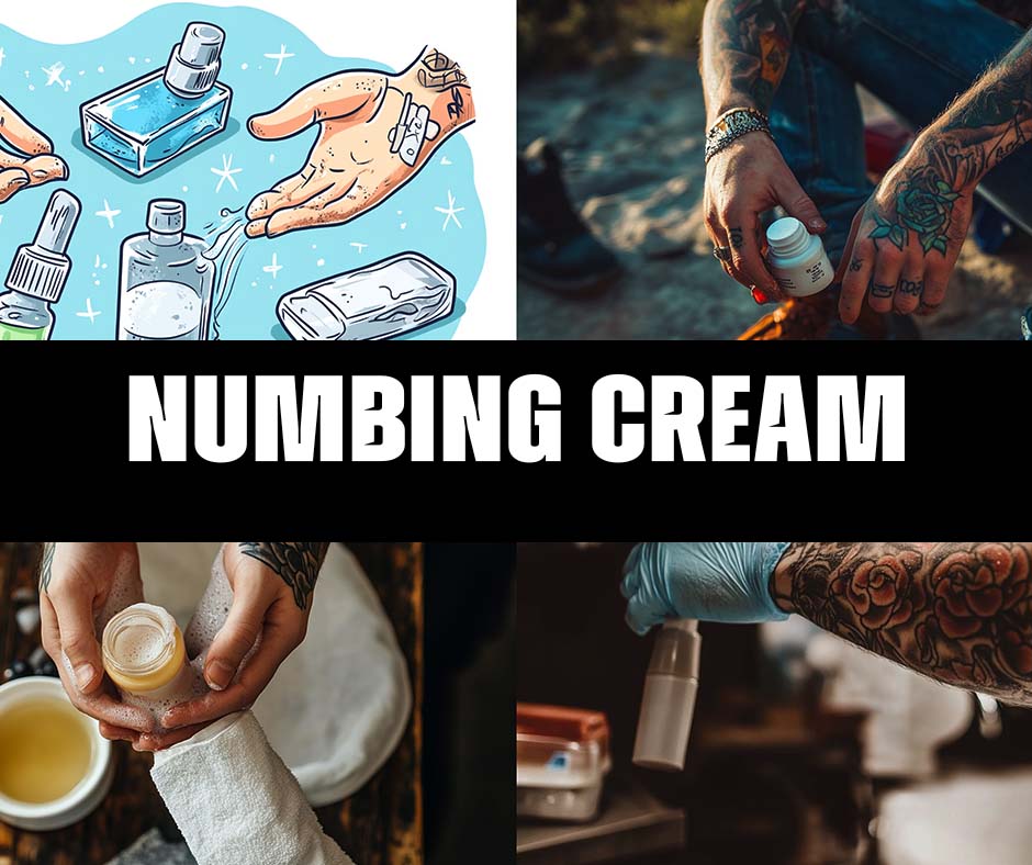 Why do tattoo artists discourage the use of numbing cream?