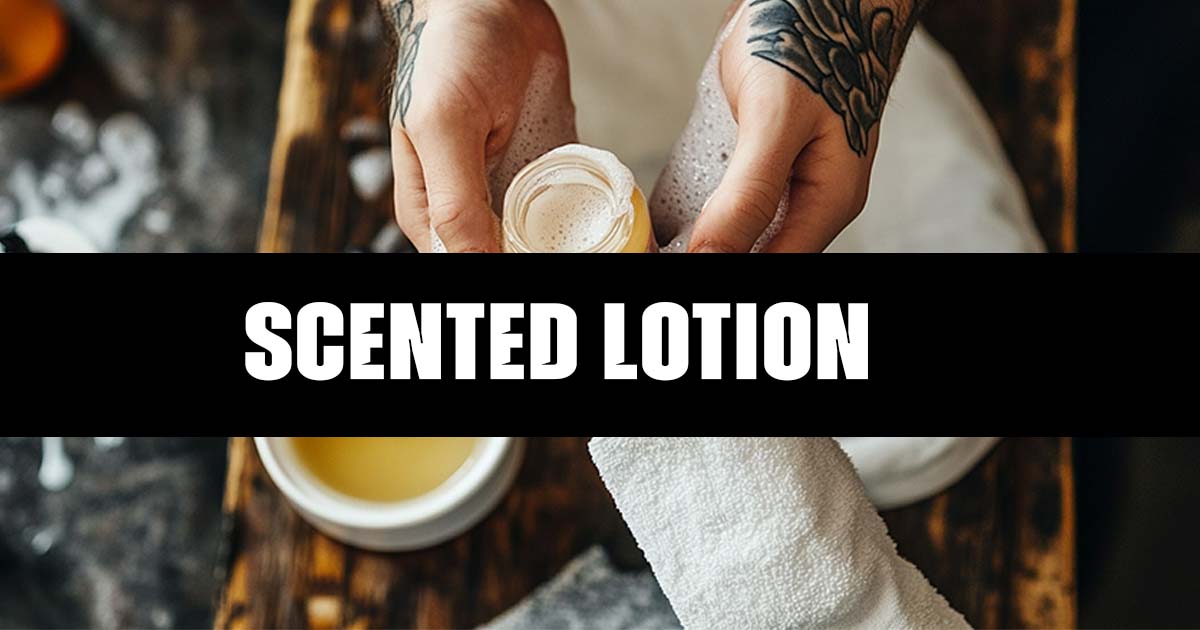 Can I apply scented lotion to my tattoo during the healing process? www.tatwisdom.com