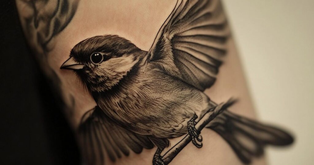 sparrow tattoo